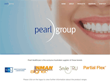 Tablet Screenshot of pearlhealthcare.com.au